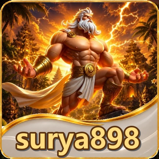 Tampilan menu katalog game surya898 di Android